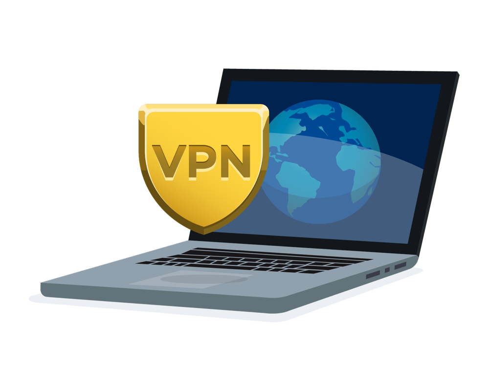 Máy tính được bảo vệ bởi lá chắn VPN