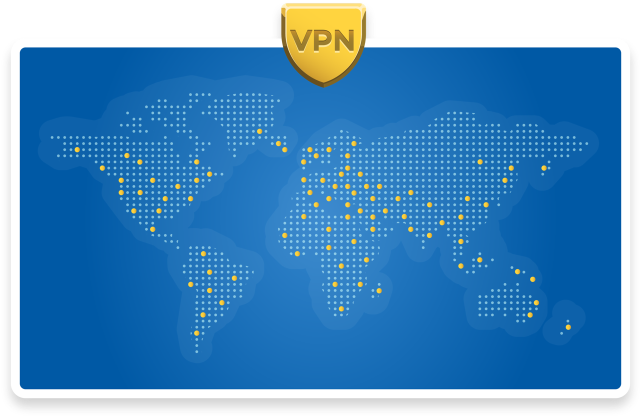 Bản đồ vị trí máy chủ VPN trên toàn thế giới